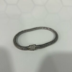John Hardy Classic Chain 7.5mm Diamond Bracelet